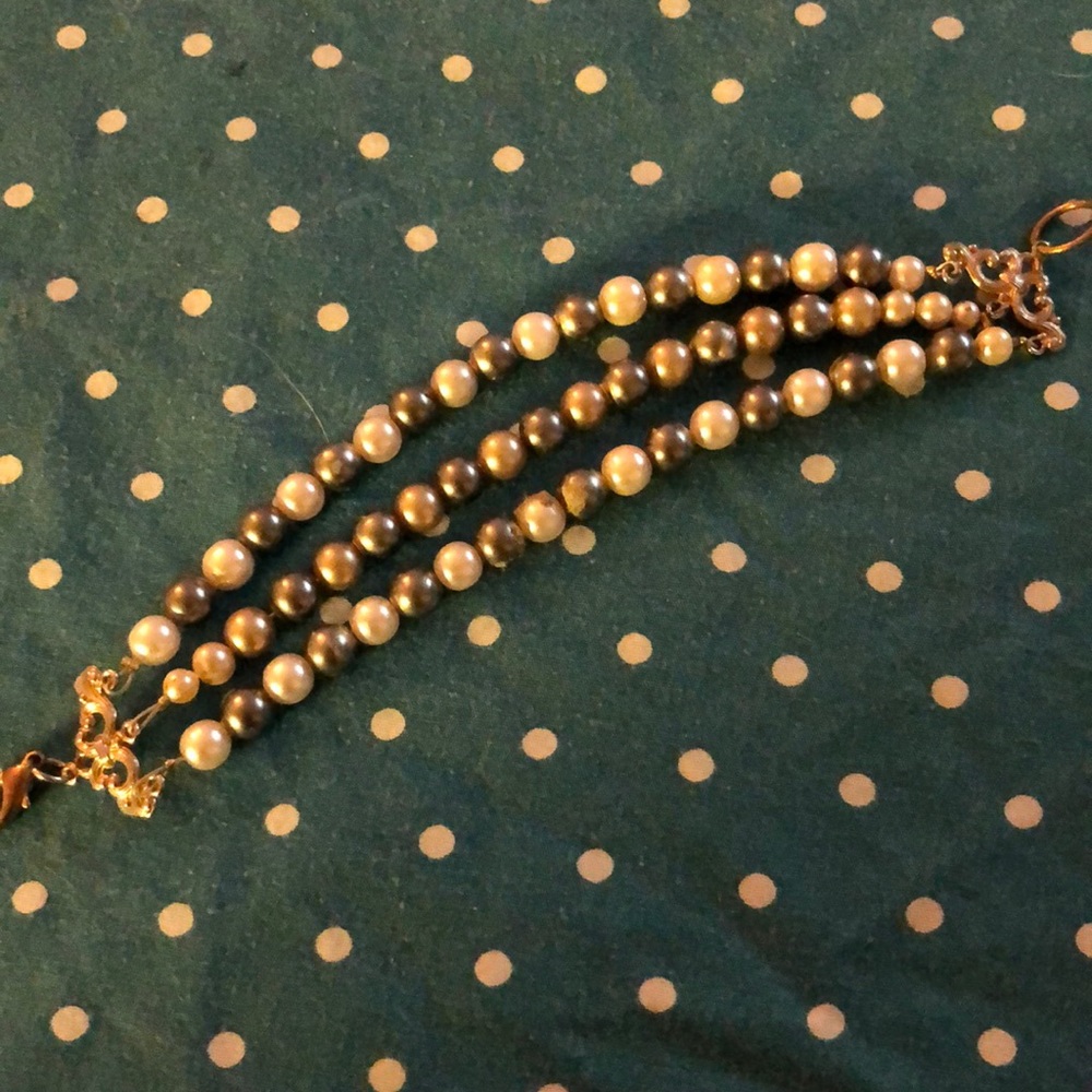 Greasy water pearl bracelet